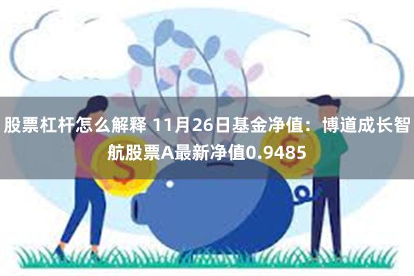 股票杠杆怎么解释 11月26日基金净值：博道成长智航股票A最新净值0.9485